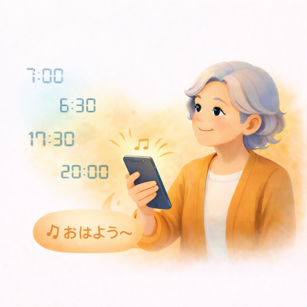 声がけ設定